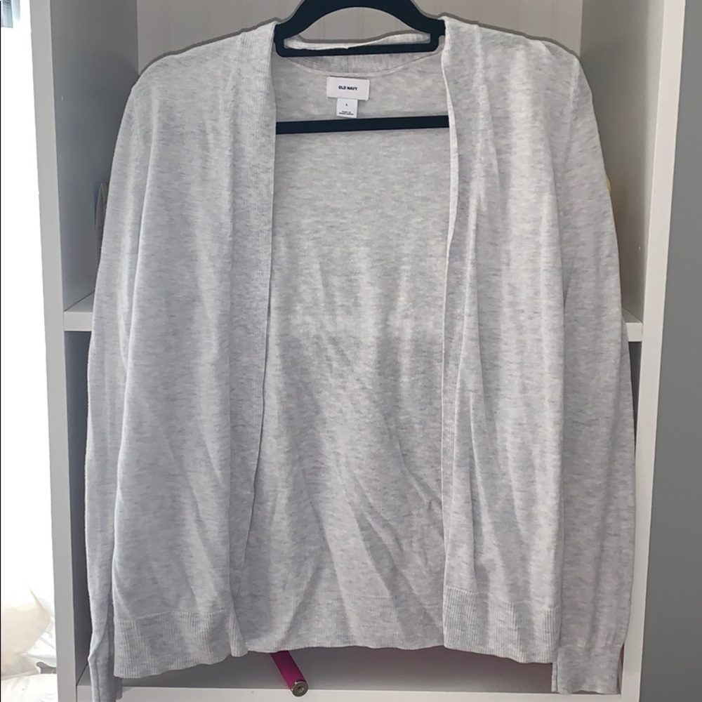 Grey sweater/cardigan